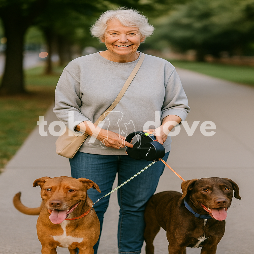 TwinTrail™ Dog Leash For Two Pets