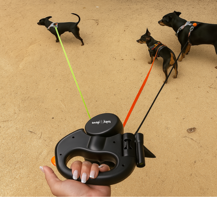 TwinTrail™ Dog Leash For Two Pets