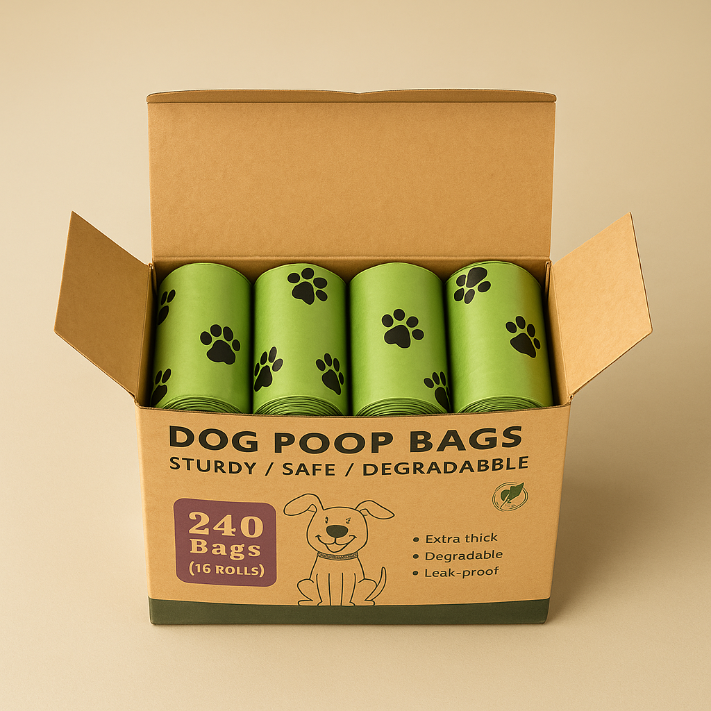 PawPure Green Poop Bags