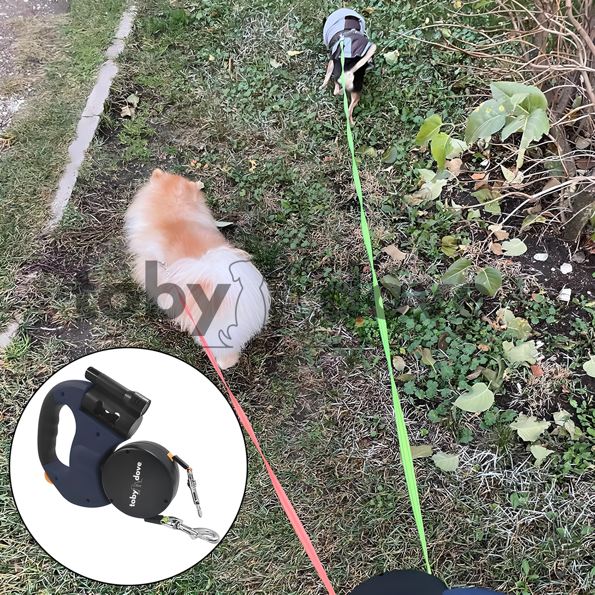 TwinTrail™ Dog Leash For Two Pets
