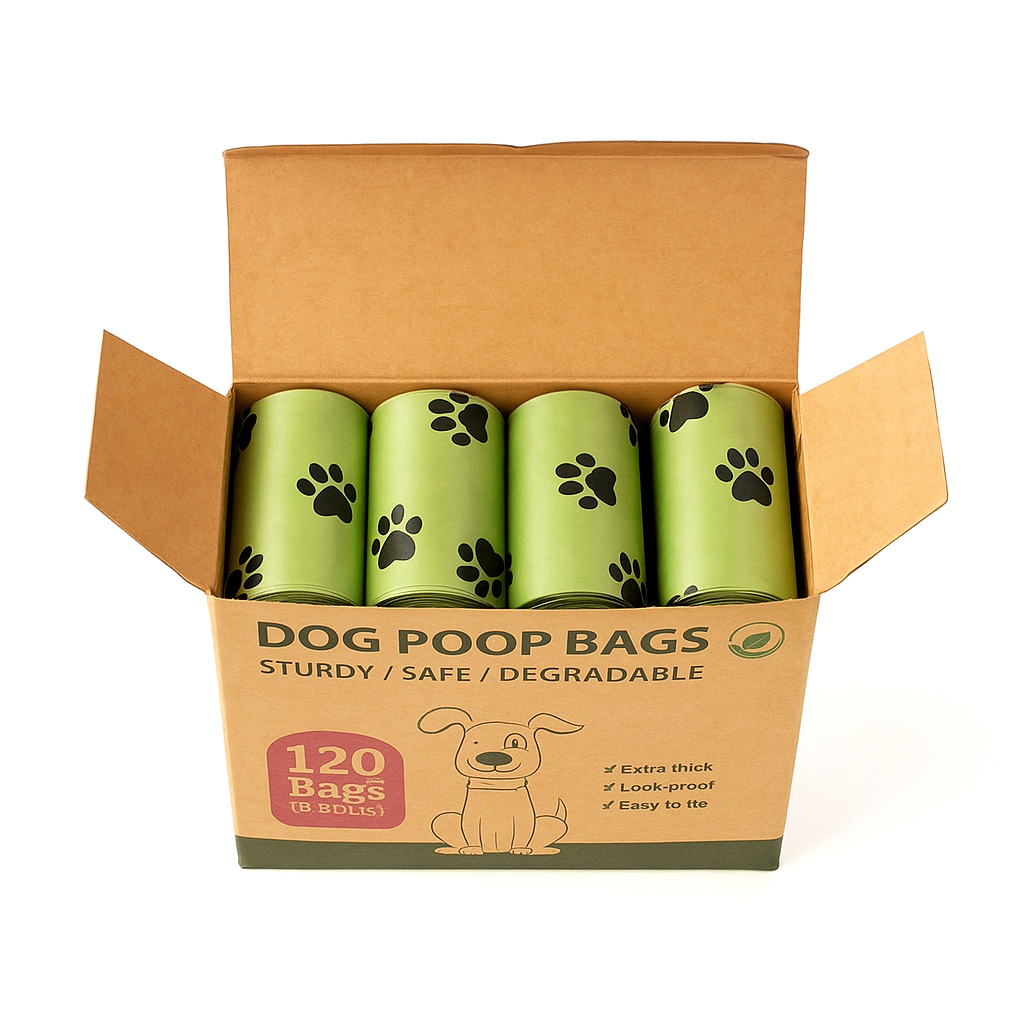 PawPure Green Poop Bags