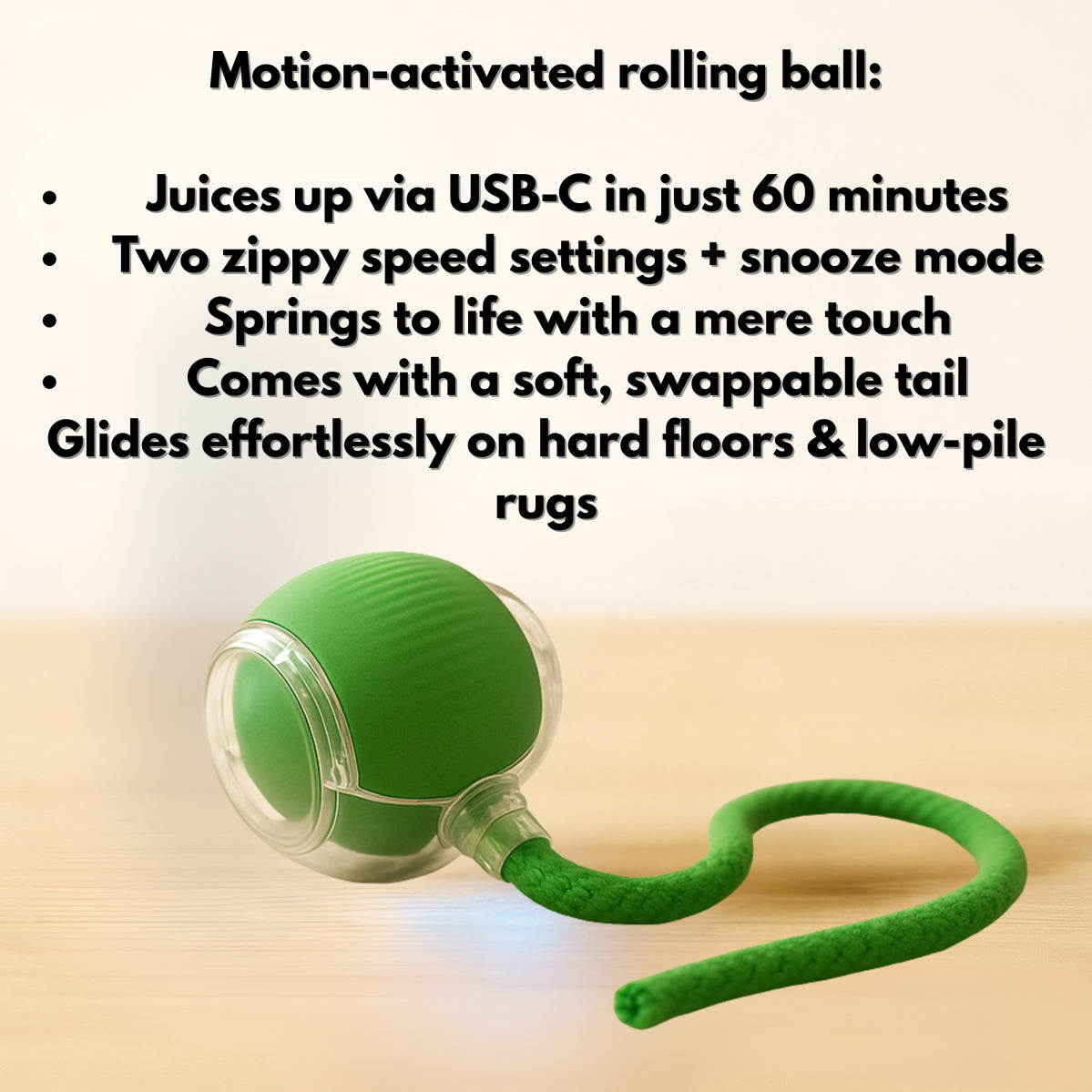 TwistTail™ Pet Play Chase Ball